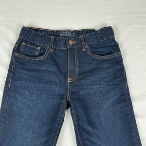 Lucky Brand Boys Classic Straight Dark Wash Denim Jeans Size 14